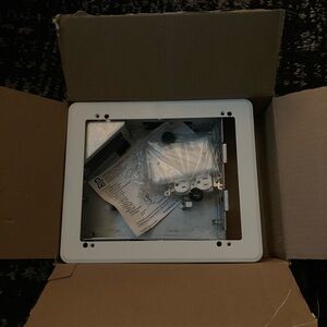 NOB Arlington 8x10” inch tv box home theater installation kit NEW